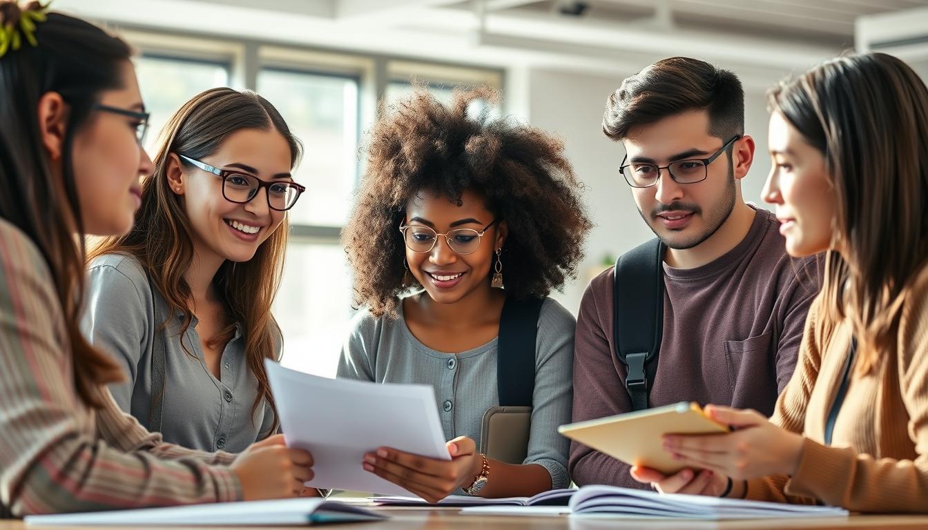 Student using online courses for flexible education